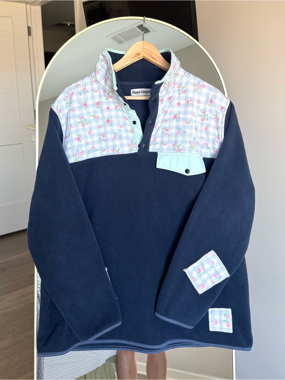 HAPPY CAMP3R Fleece Snap Quarter Zip Pullover